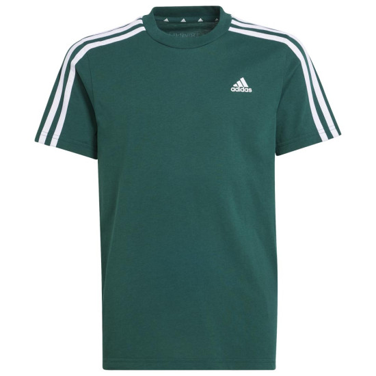 Adidas Παιδική κοντομάνικη μπλούζα Essentials 3-Stripes Cotton Tee